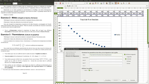 [SOL]Tableur-Correction - Exercice thermistance