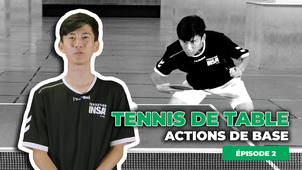 Actions de base - Tennis de table