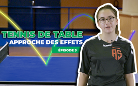 Approche des effets - Tennis de table