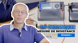 Mesure de résistance | TP Physique