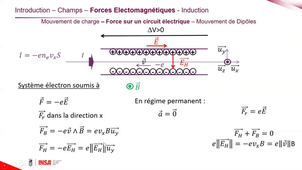 Effet Hall Force de Laplace