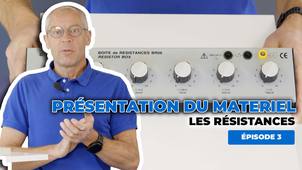 Les résistances - Présentation de matériel | TP Physique