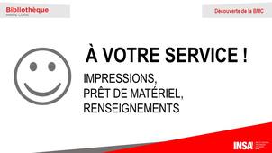 A votre service ! - Découverte de la BMC