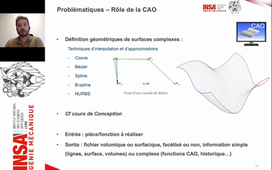 La chaîne numérique du procédé d'usinage par outil coupant : Vidéo 2 - CAO